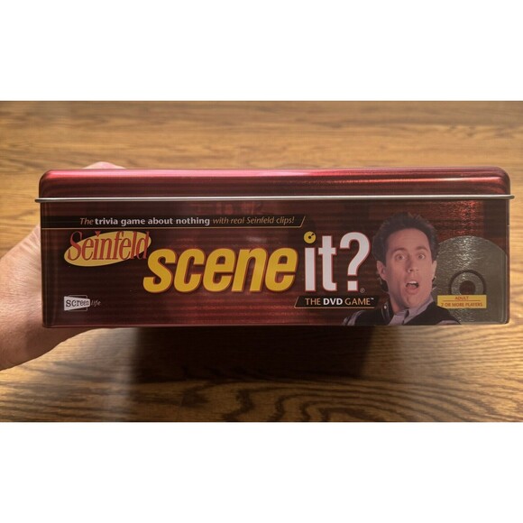 Seinfeld Scene It? Deluxe DVD Trivia Game in Metal - Picture 4 of 13